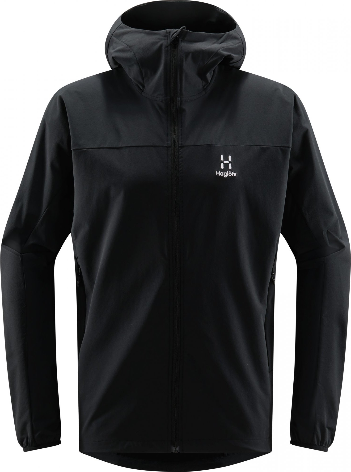 Pánská softshellová bunda Haglöfs Move - černá Velikost: S