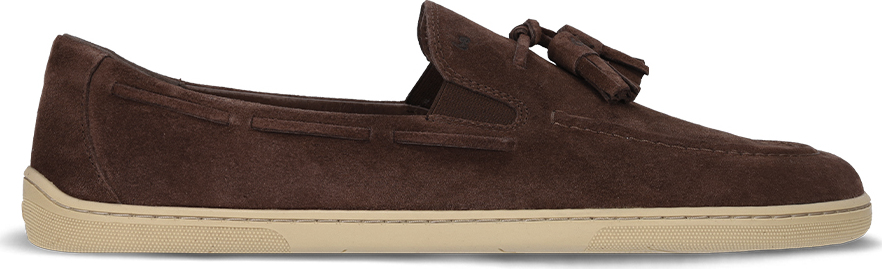 Barefoot mokasíny BE LENKA Portsiders tmavě hnědá Velikost: 44