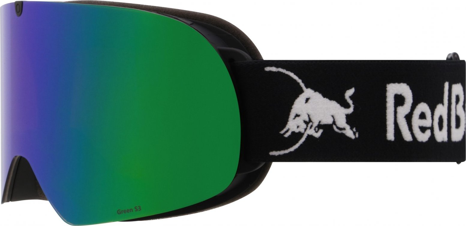 Lyžařské brýle RED BULL Spect SOAR-15GR3, black/brown with green mirror, 25/26 Velikost: UNI