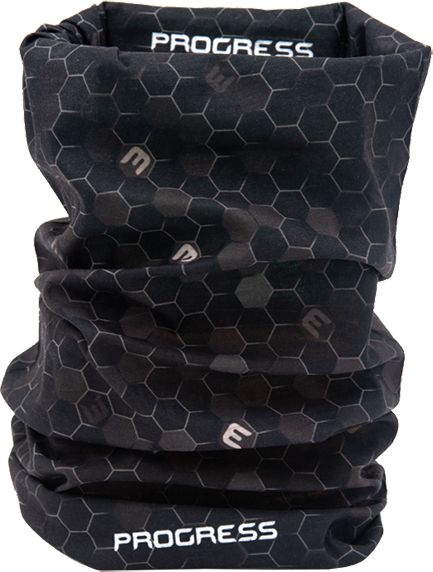 Funkční šátek tubus PROGRESS Tube šedá honey comb Velikost: UNI