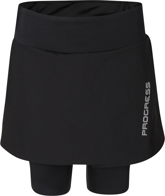 Dámská cyklistická sukně PROGRESS Vuelta Skirt černá Velikost: XXL
