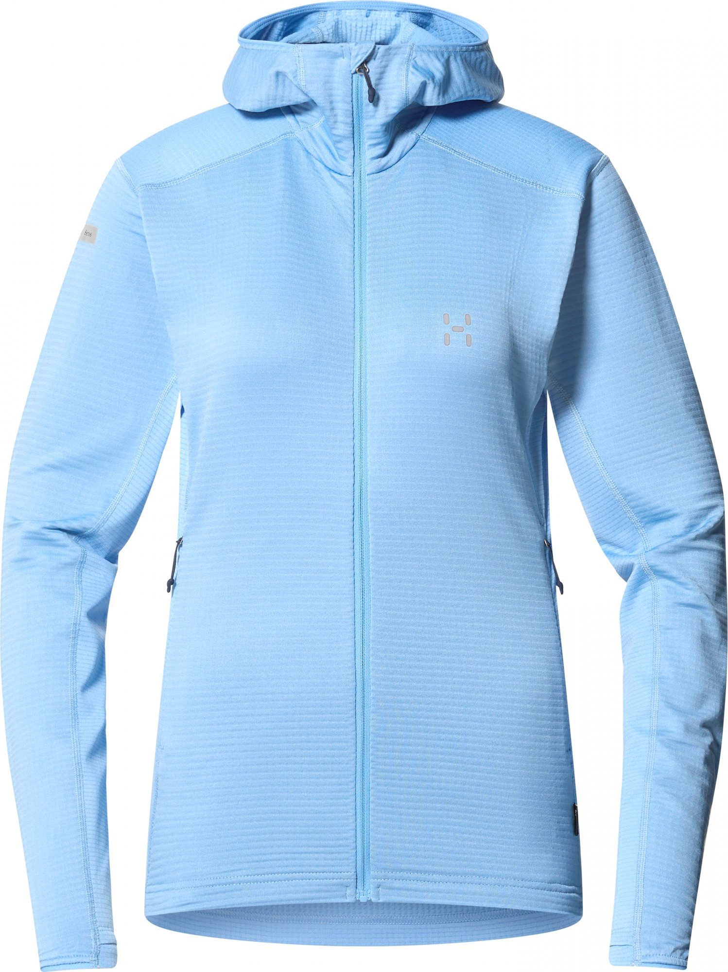 Dámská technická mikina Haglöfs L.I.M Mid Multi Hood - světle modrá Velikost: M