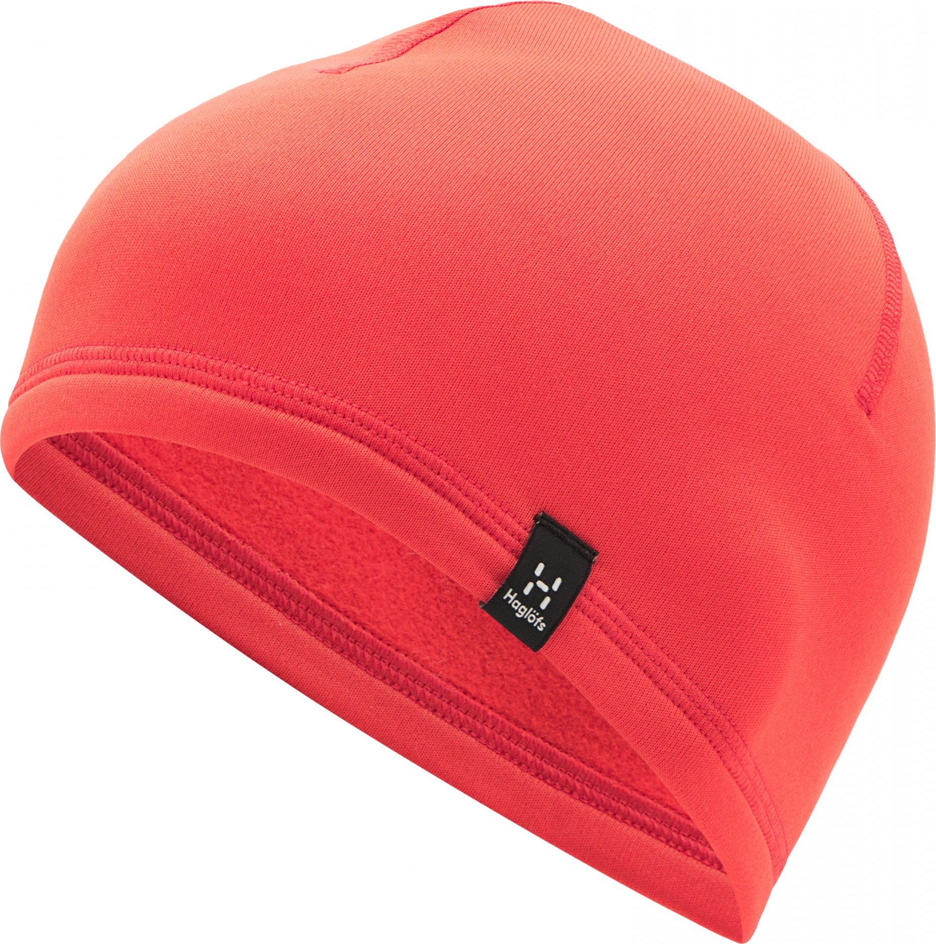 Fleecová čepice Haglöfs Betula - červená Velikost: M/L