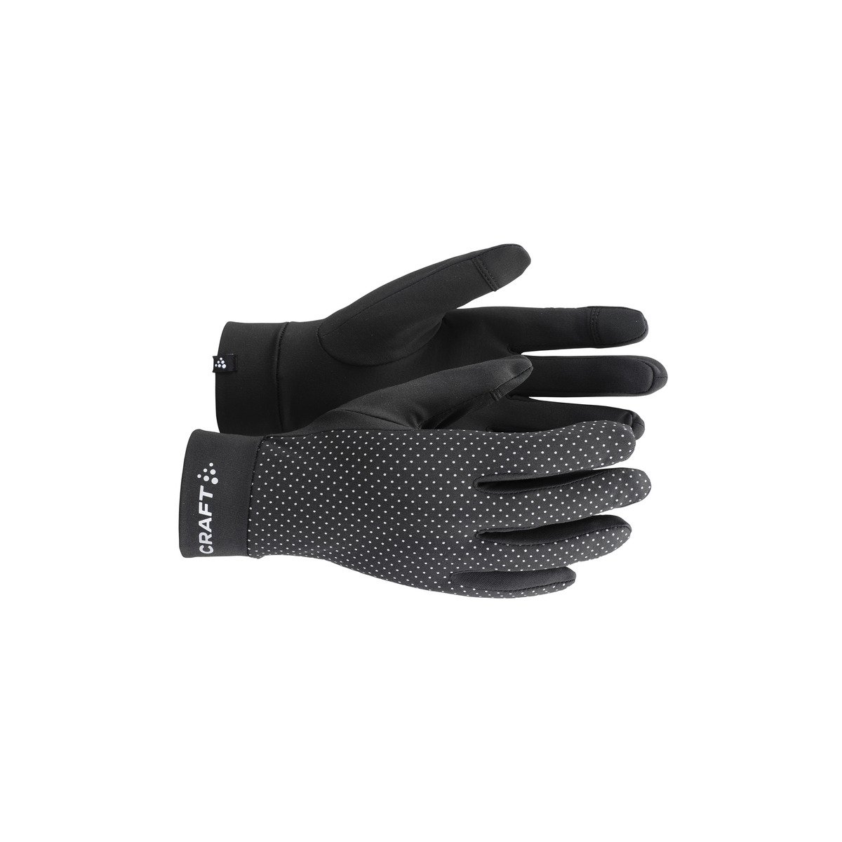 Běžecké rukavice CRAFT Lumen Fleece 2 - černá Velikost: S