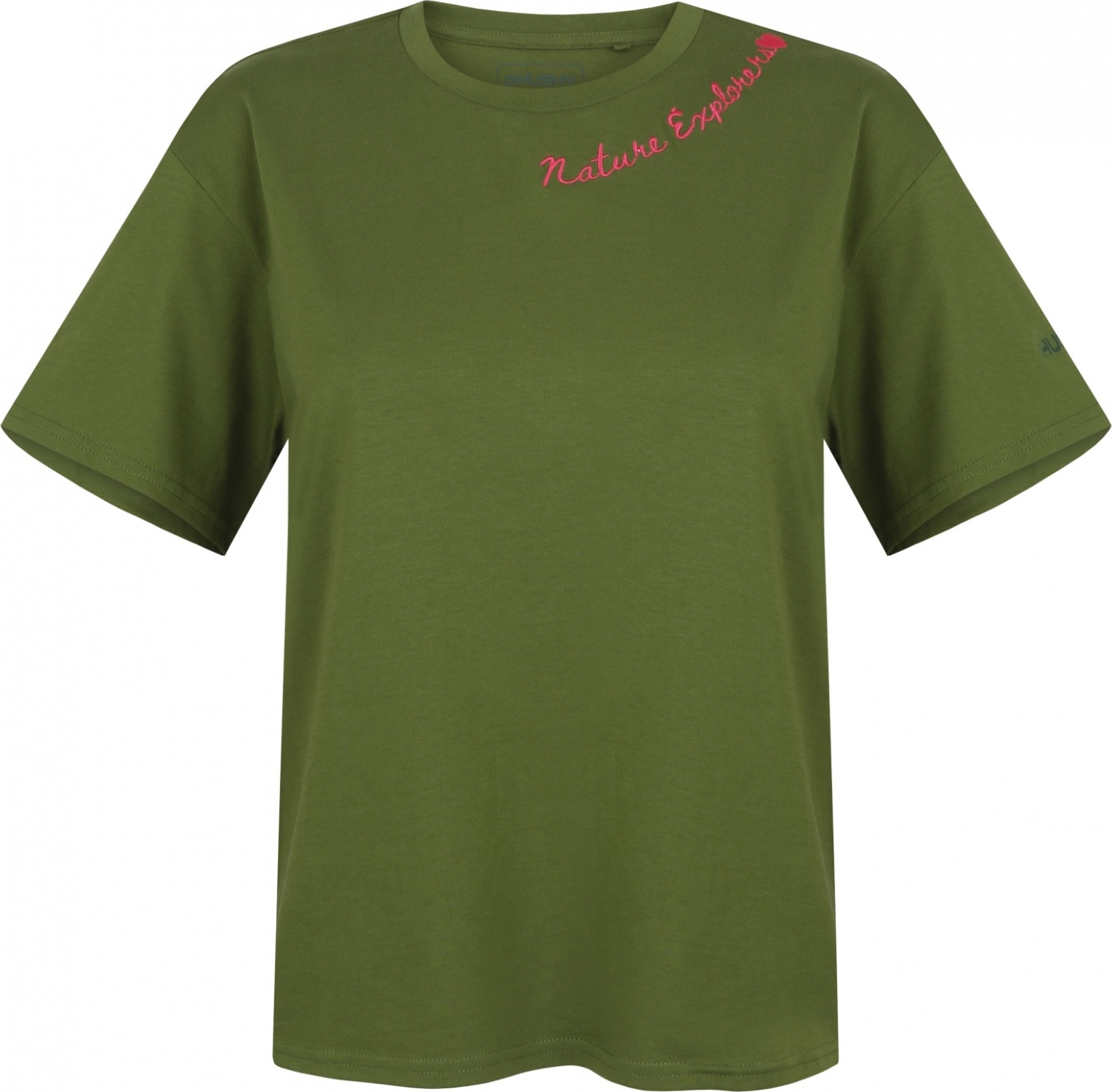 Dámské bavlněné triko HUSKY Tee Nature L zelené Velikost: M