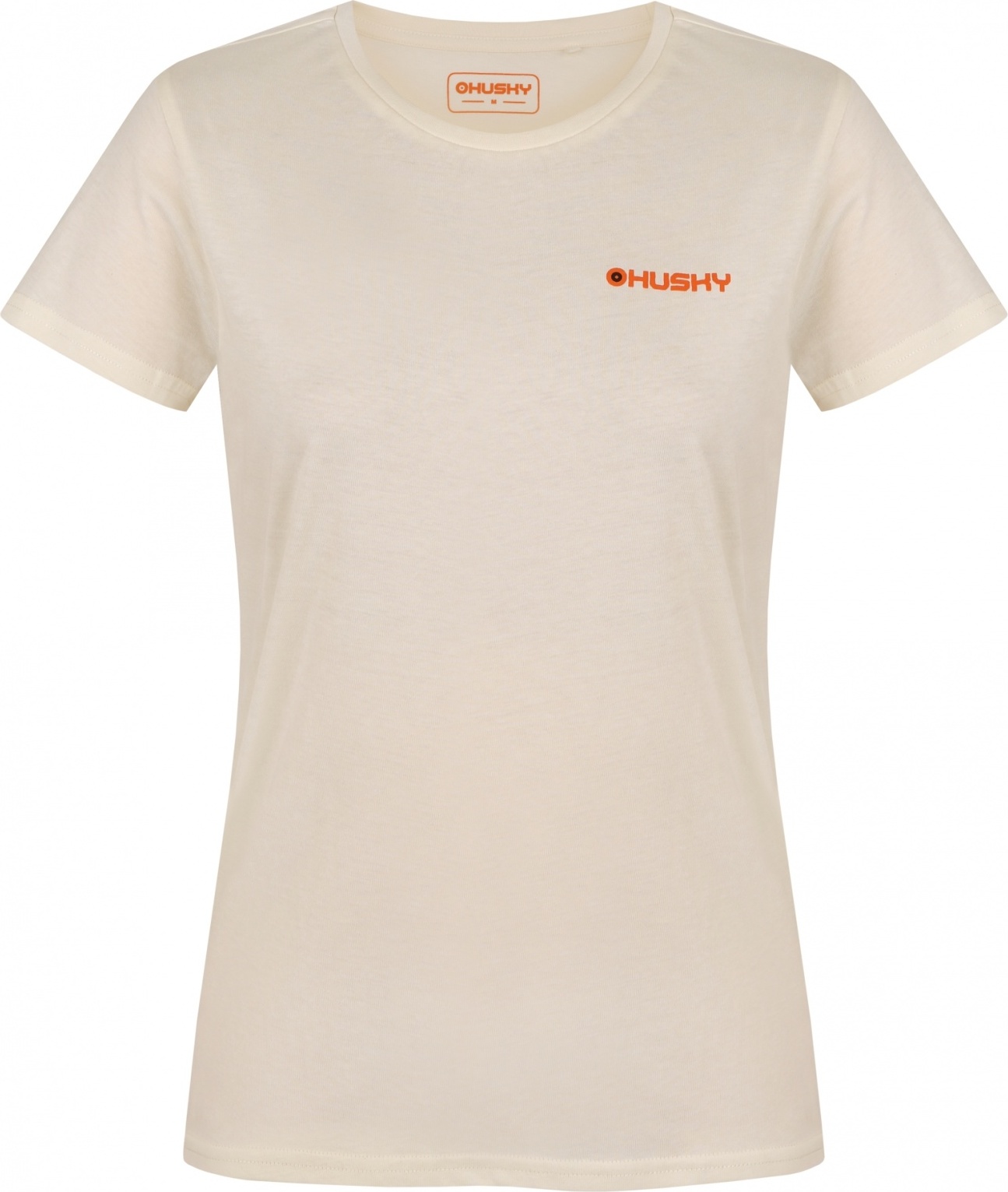 Dámské bavlněné triko HUSKY Tee Walker L béžové Velikost: M