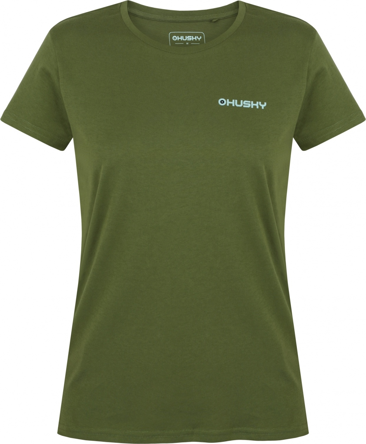 Dámské bavlněné triko HUSKY Tee Walker L zelené Velikost: S