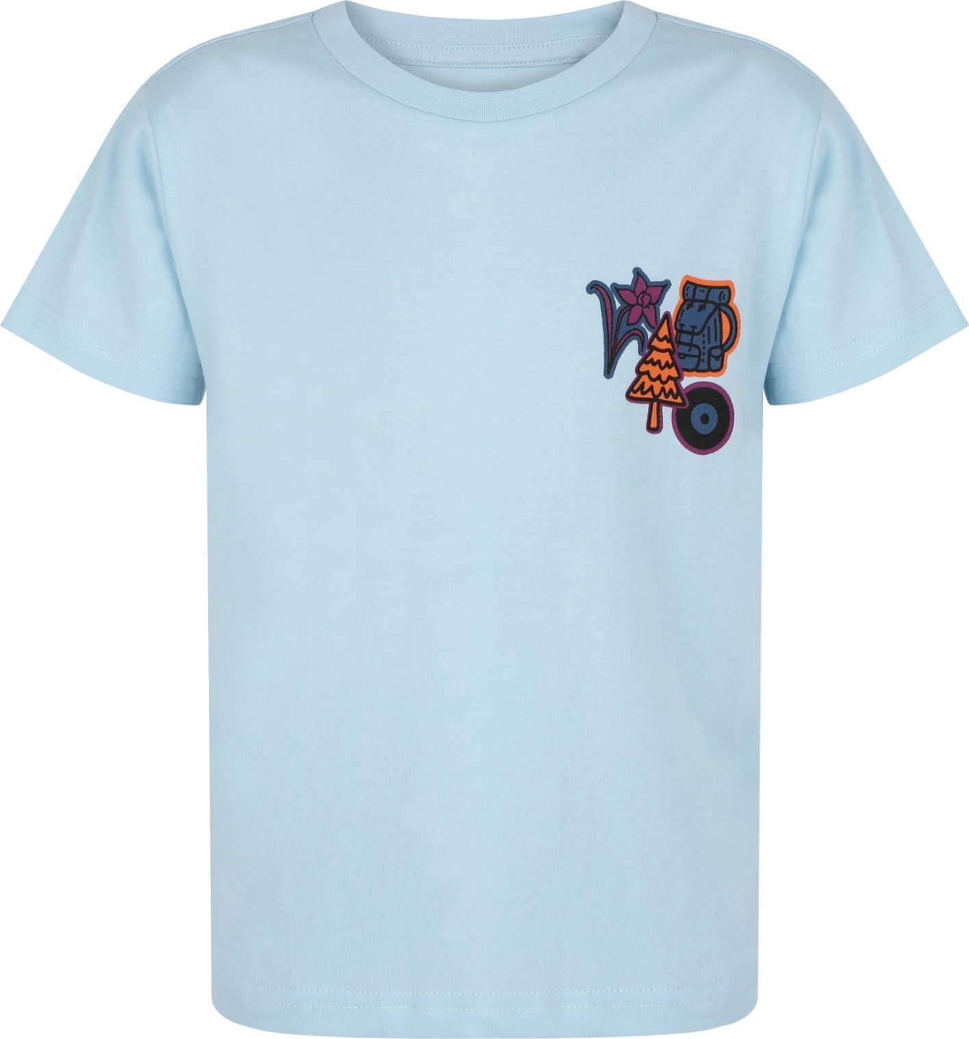 Dětské bavlněné triko HUSKY Tee Patch K modré Velikost: 146