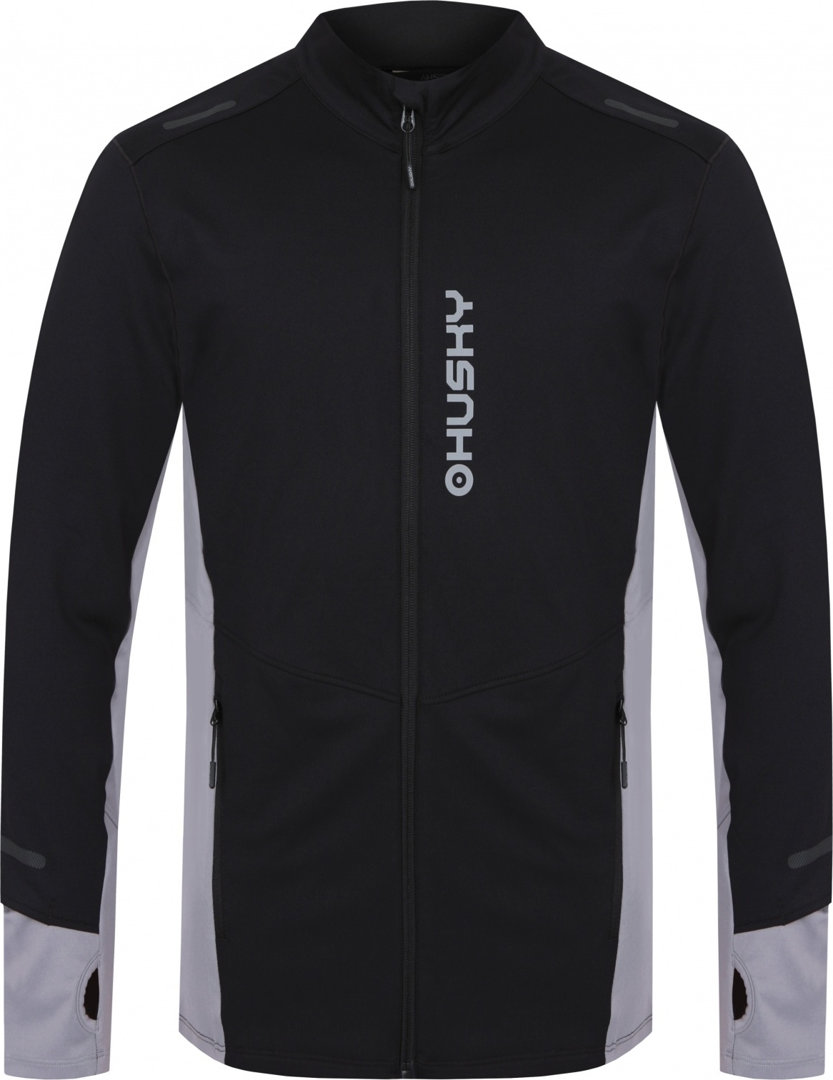 Pánská mikina se zipem HUSKY Tame zip M černá Velikost: M