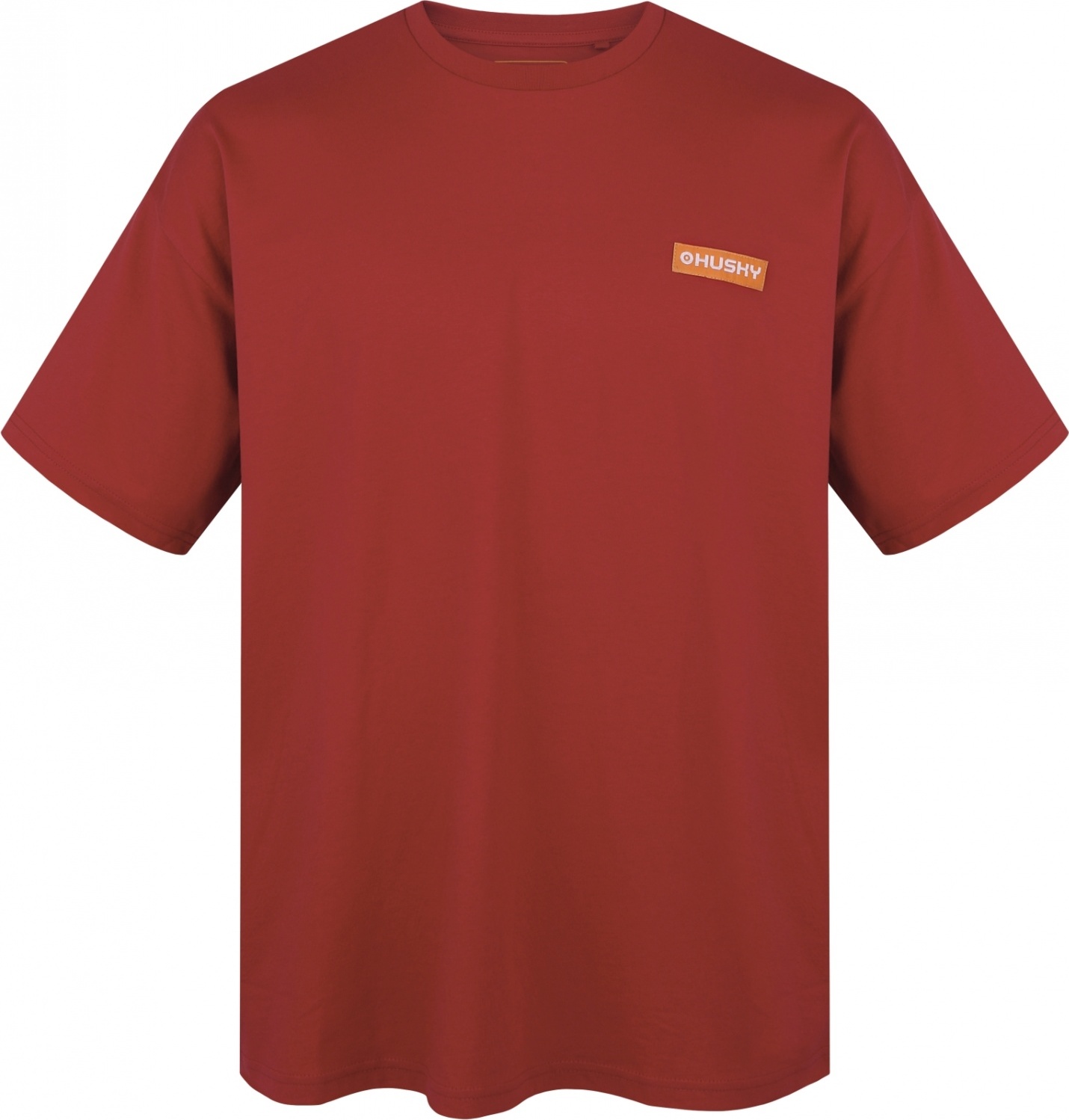 Pánské bavlněné triko HUSKY Tee Panorama M červené Velikost: M