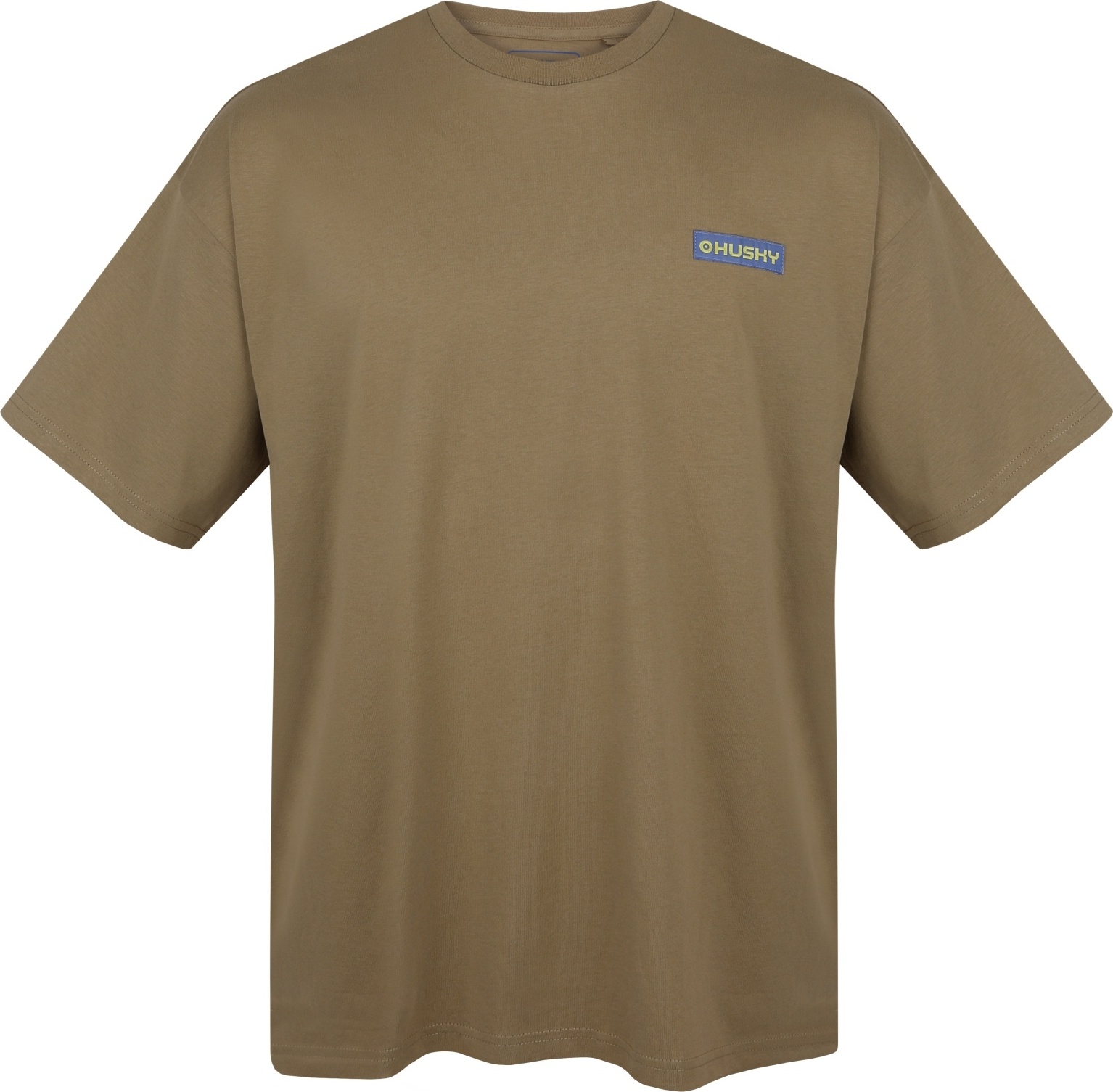 Pánské bavlněné triko HUSKY Tee Panorama M zelené Velikost: M