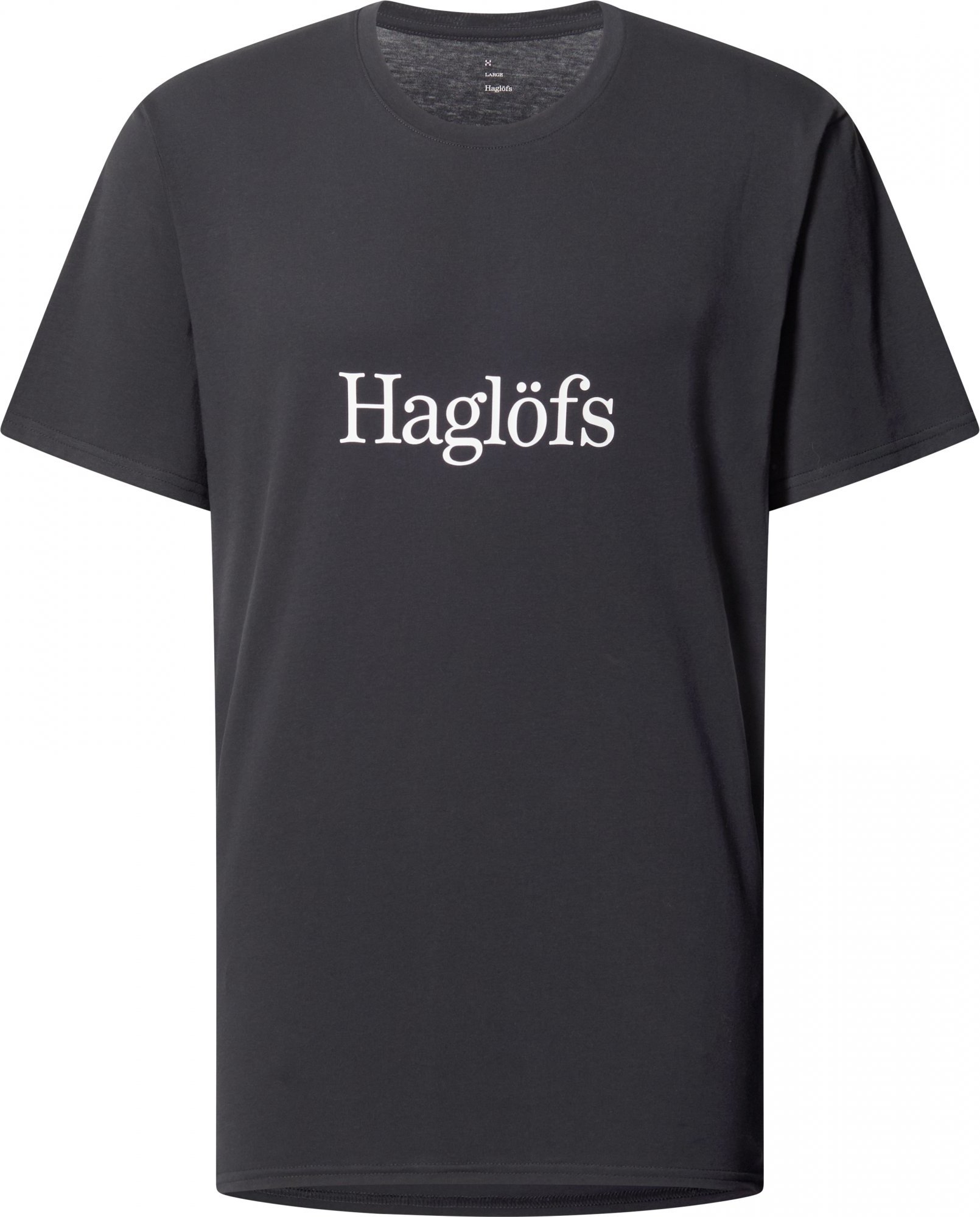 Pánské bavlněné triko Haglöfs Outsiders - černá Velikost: M