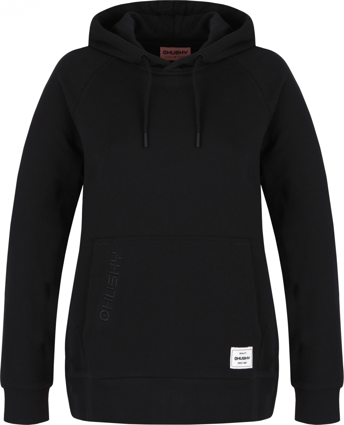 Dámská bavlněná mikina HUSKY Buggy L černá Velikost: L