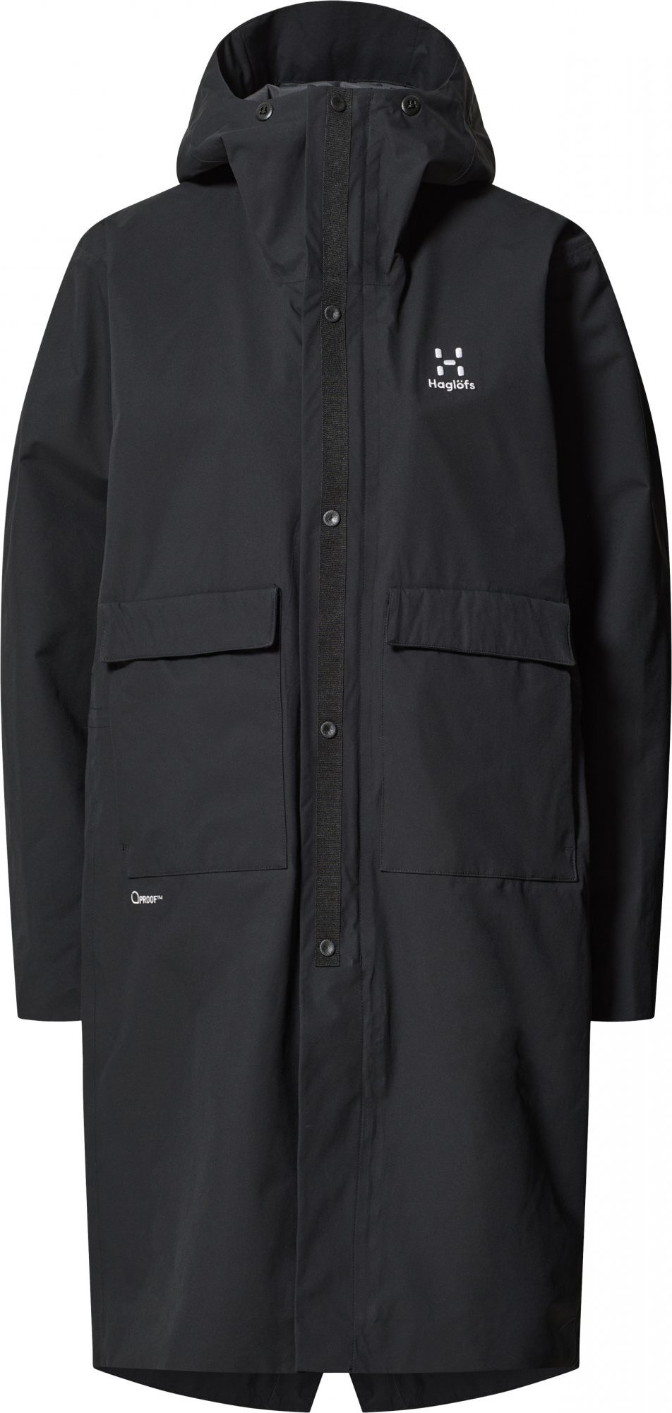 Dámská parka Haglöfs Mono Proof - černá Velikost: XL