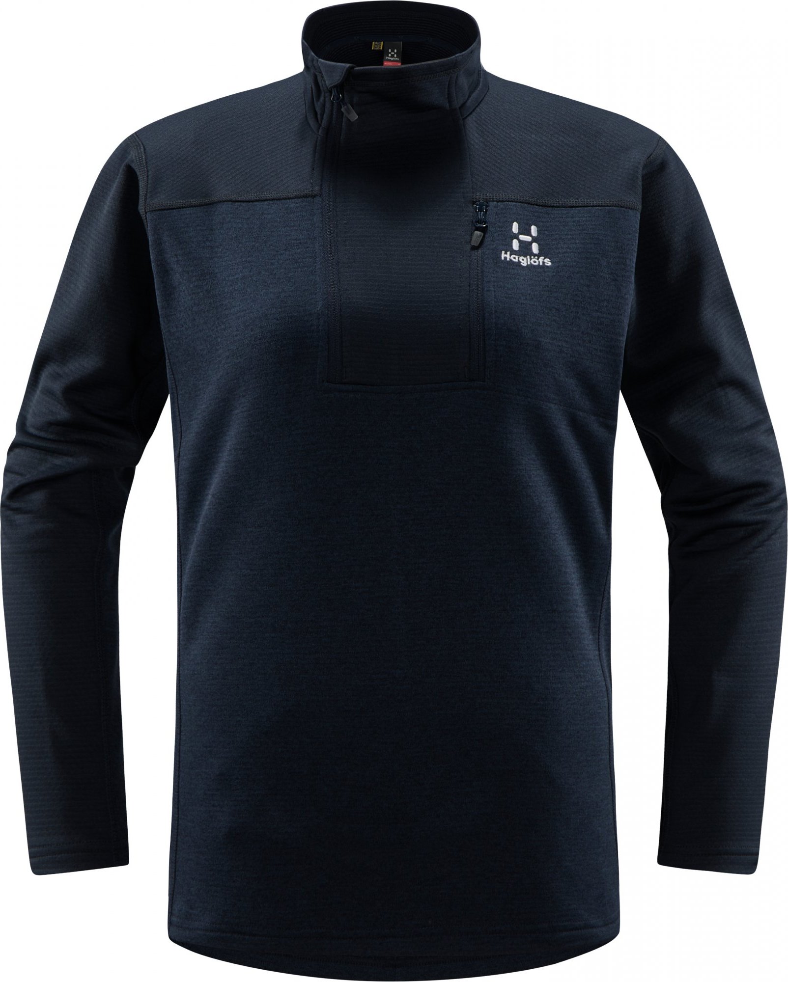 Dámská technická mikina Haglöfs ROC Flash Mid Halfzip - tmavě modrá Velikost: L