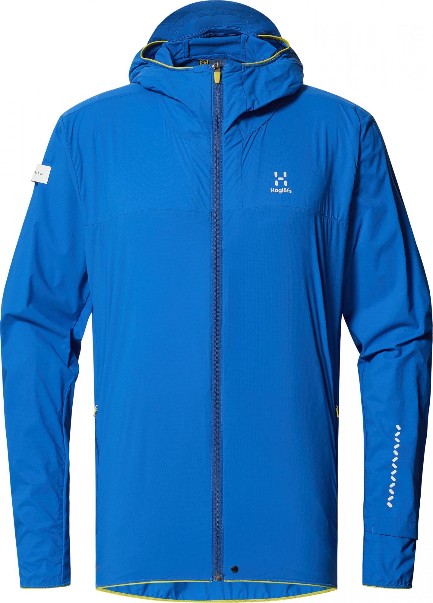 Pánská běžecká bunda Haglöfs Tempo Trail - modrá Velikost: M