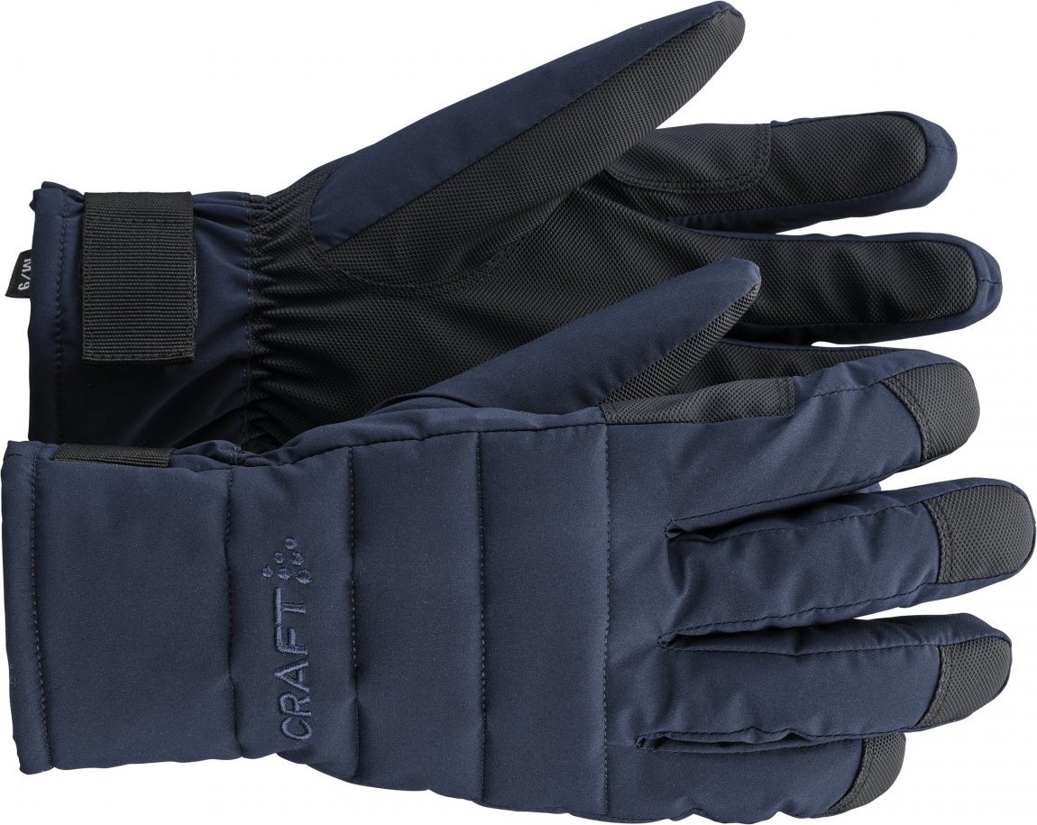 Zimní rukavice CRAFT Explore Padded - modrá Velikost: XL