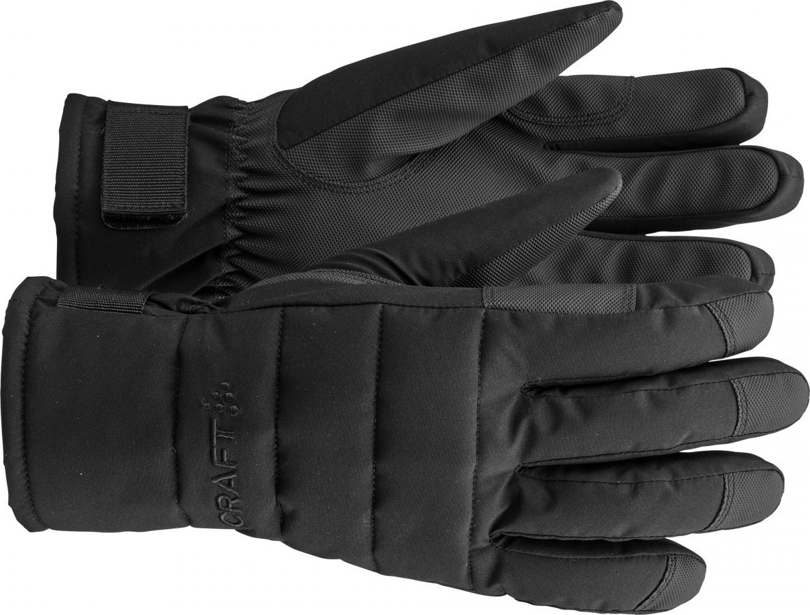 Zimní rukavice CRAFT Explore Padded - černá Velikost: L