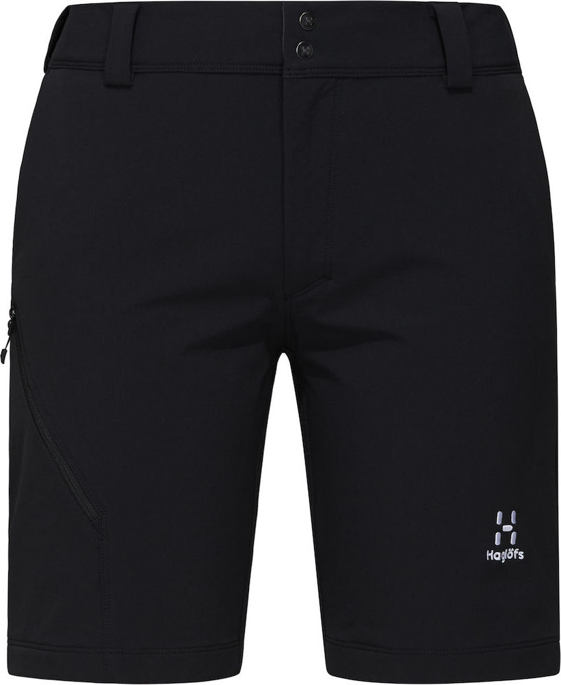Dámské softshellové šortky Haglöfs Moran - černá Velikost: 36