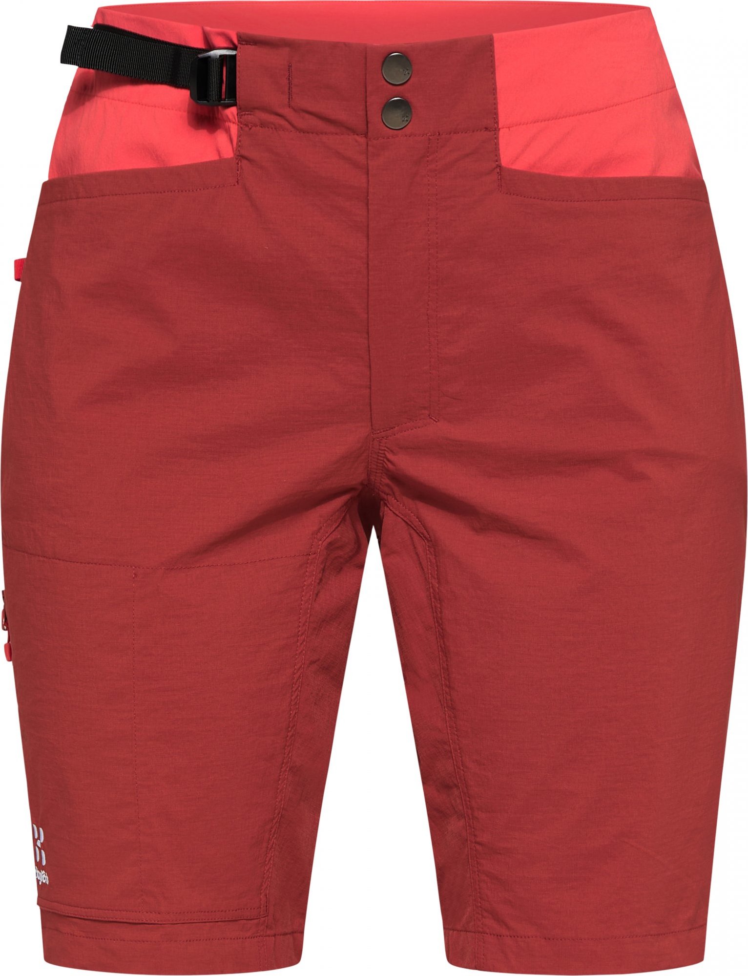 Dámské šortky Haglöfs ROC Spitz - červená Velikost: 42