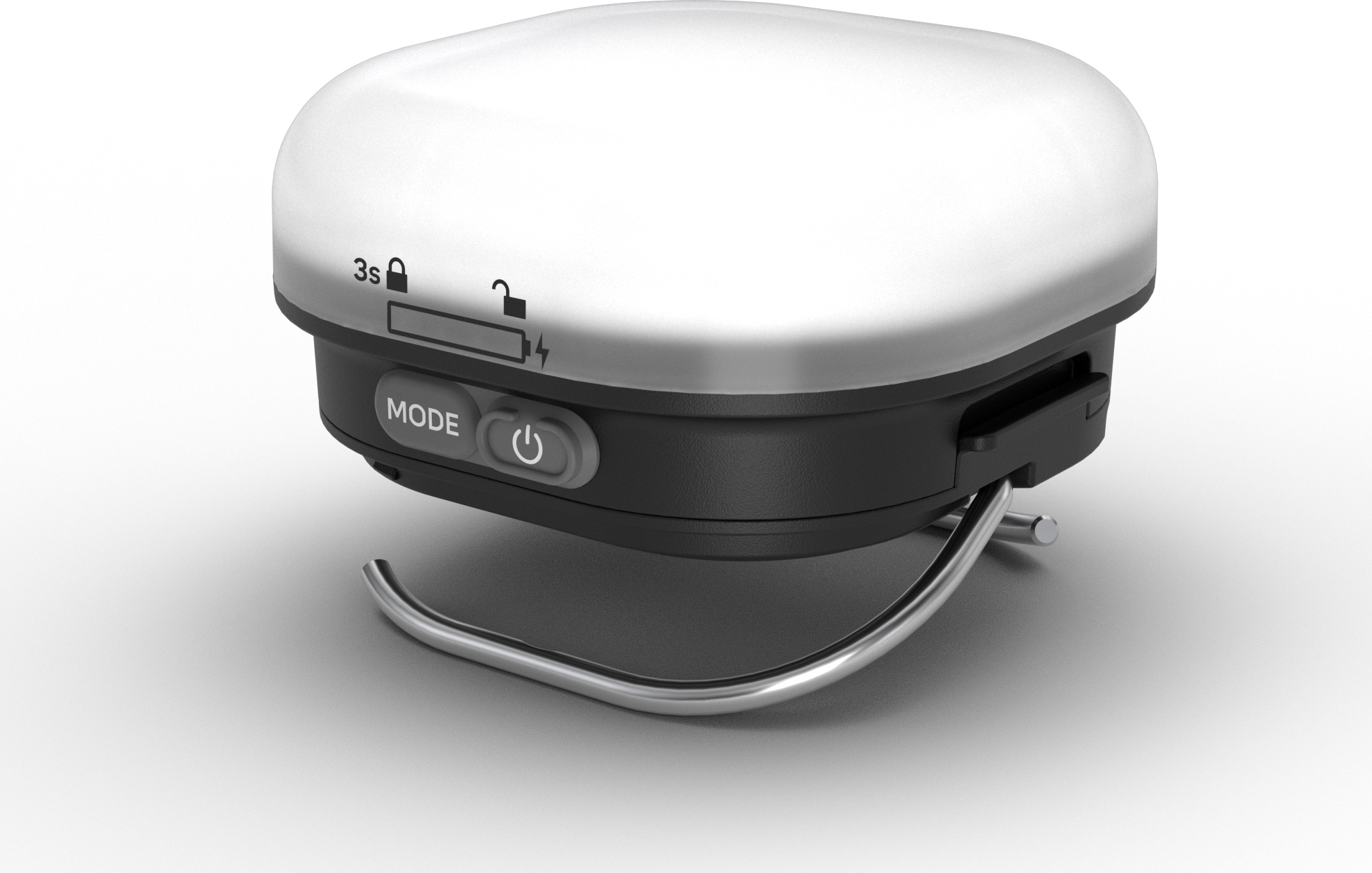 Svítilna SILVA Glow Black - černá Velikost: UNI