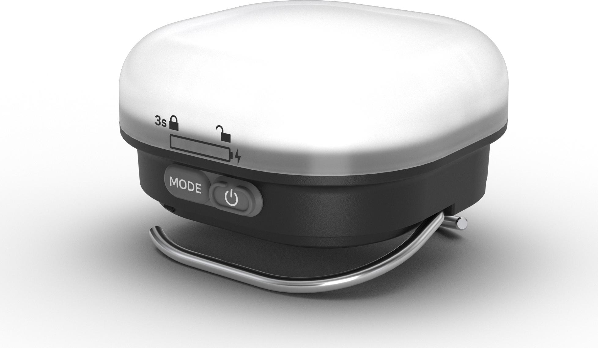 Svítilna SILVA Glow Recharge Black - černá Velikost: UNI