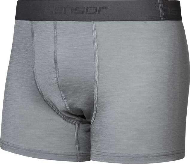 Pánské merino trenky SENSOR Active šedé Barva: šedá, Velikost: S