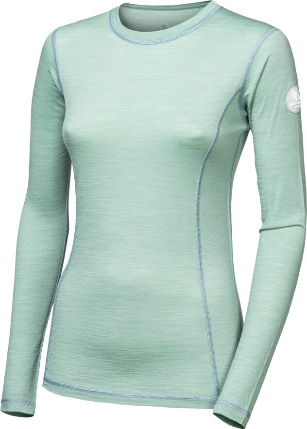 Dámské merino triko SENSOR Air basil green Barva: Zelená, Velikost: M