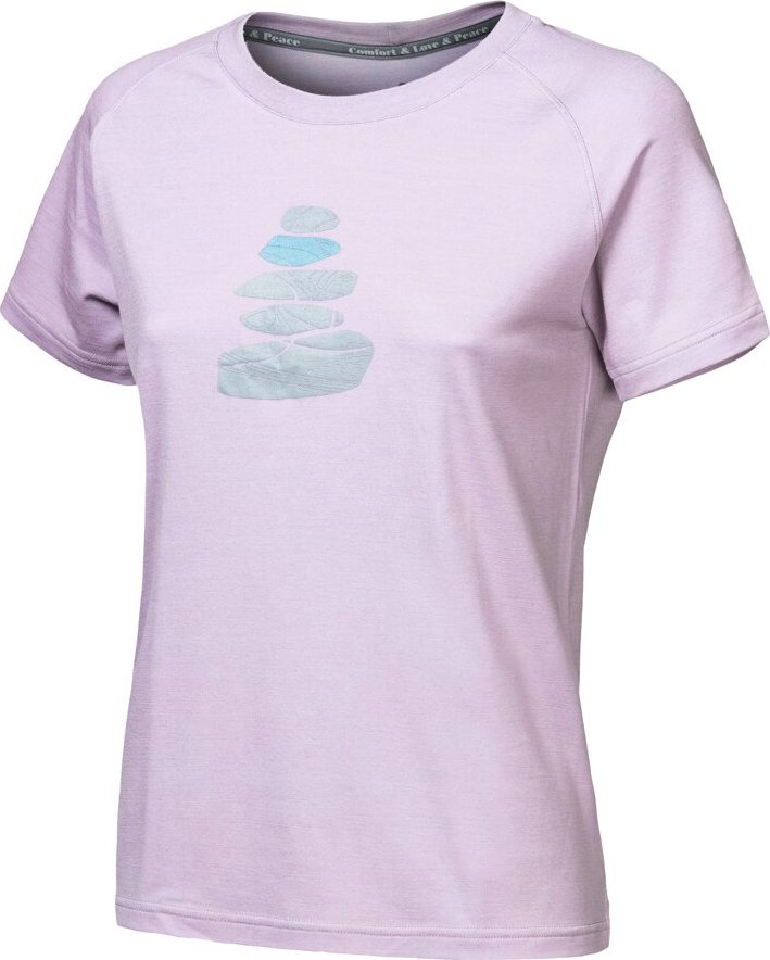 Dámské merino triko SENSOR Blend Stone mystic violet Barva: fialová,
