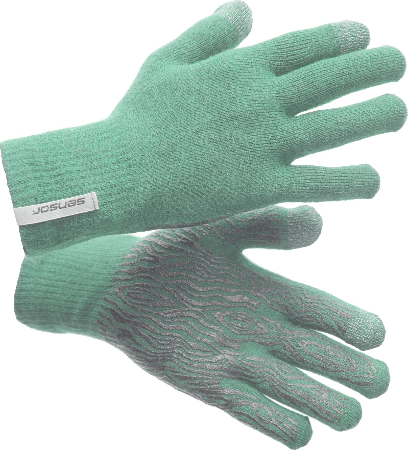 Pletené merino rukavice SENSOR basil green Barva: Zelená, Velikost: S/M