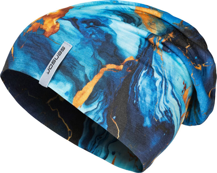 Unisex merino čepice SENSOR Impress modrá/universe Barva: Modrá, Velikost: M