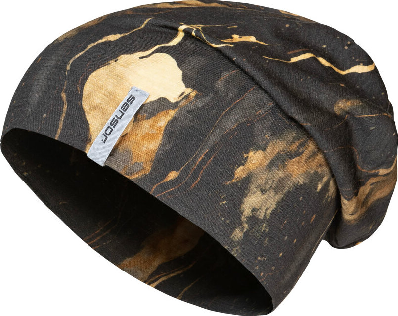 Unisex merino čepice SENSOR Impress černá/cosmos Barva: černá, Velikost: M