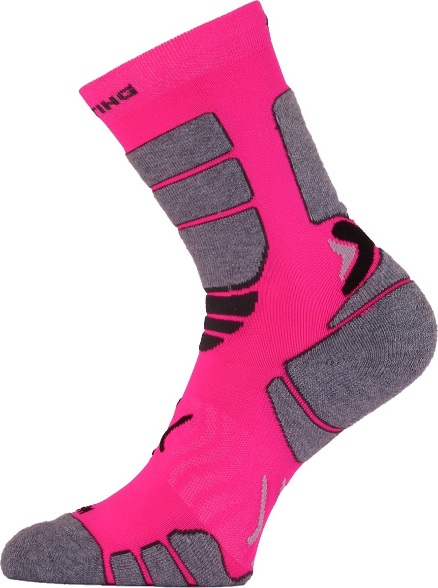 Funkční inline ponožky LASTING Ilr růžové Velikost: L