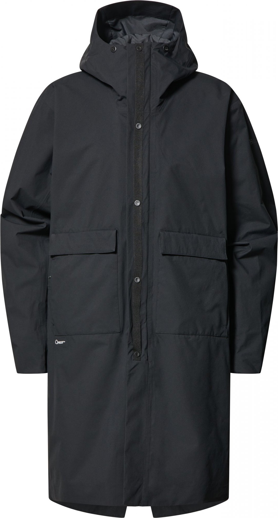 Pánská parka Haglöfs Mono Proof pánská - černá Velikost: S