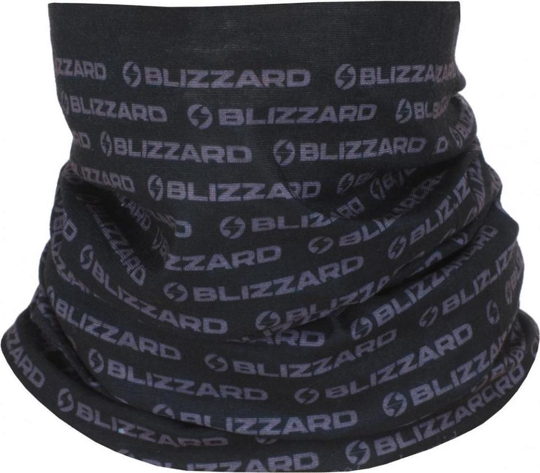 Multifunkční šátek BLIZZARD Tube, black, size UNI Velikost: UNI