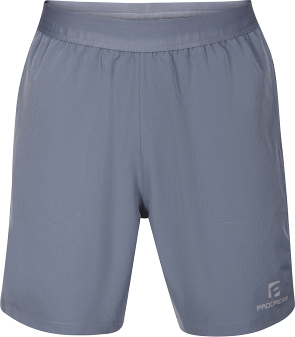 Pánské sportovní šortky PROGRESS Vantar šedo-modrá Velikost: S