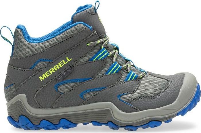 Dětské turistické boty MERRELL MK262305 chameleon 7 MID WP grey/blue Velikost: 30