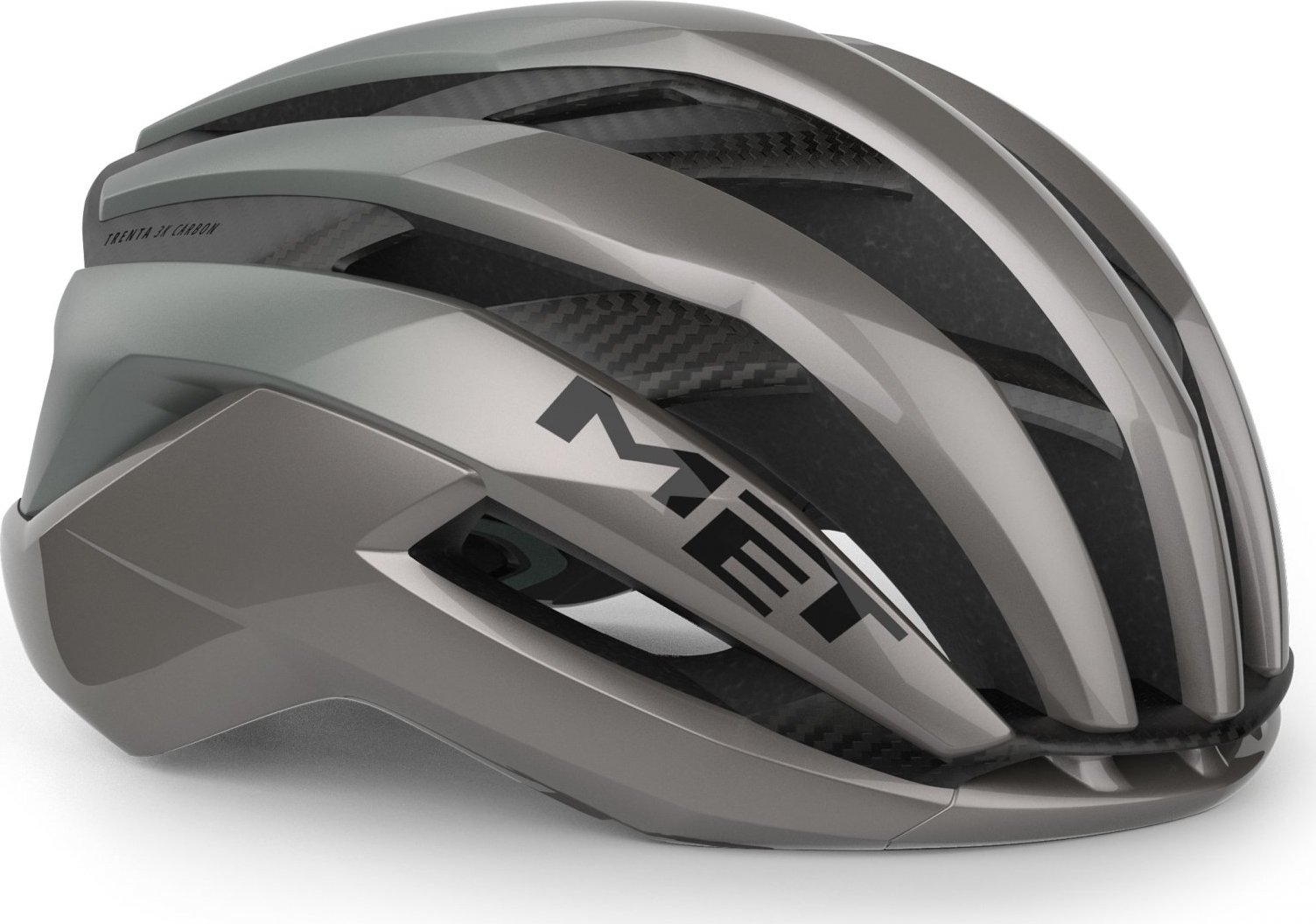 MET přilba TRENTA 3K CARBON opal gray -58/61