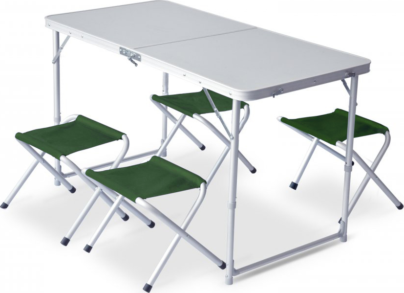 Kempingový stůl a židle PINGUIN Furniture set - Khaki