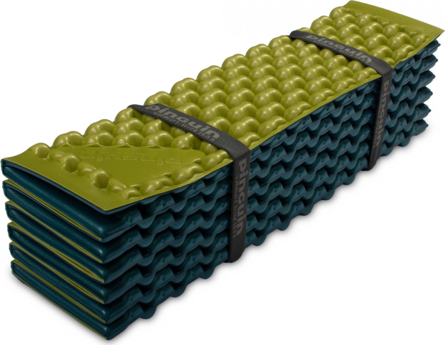 Skládací pěnová karimatka PINGUIN Fold XL limetková