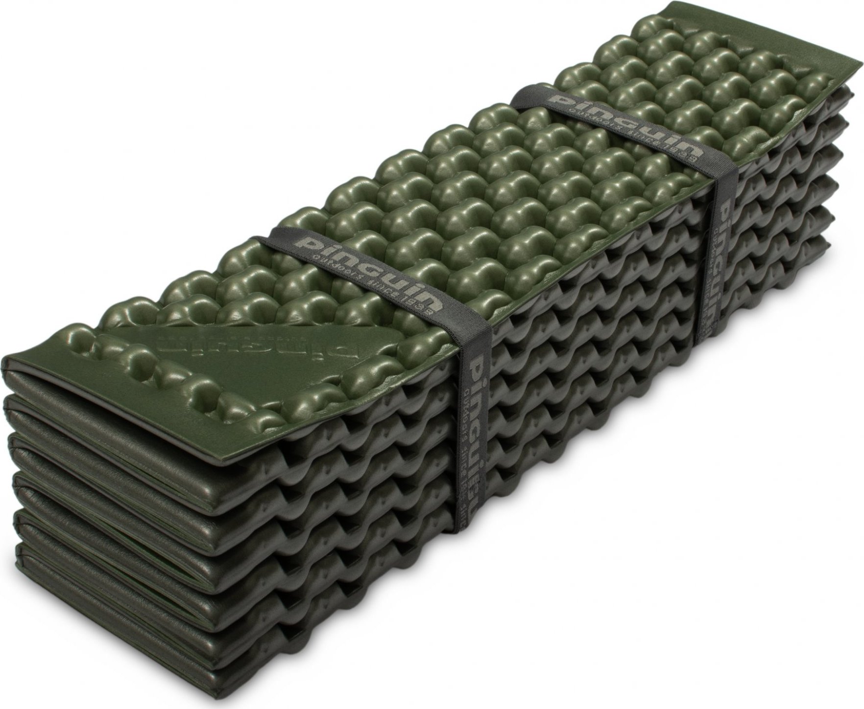 Skládací pěnová karimatka PINGUIN Fold XL zelená