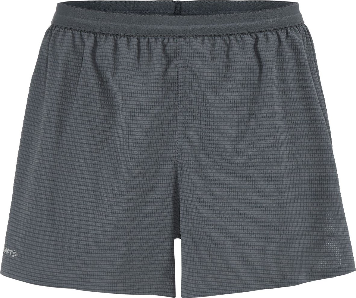 Pánské běžecké šortky CRAFT Hypervent Structure - šedá Velikost: M