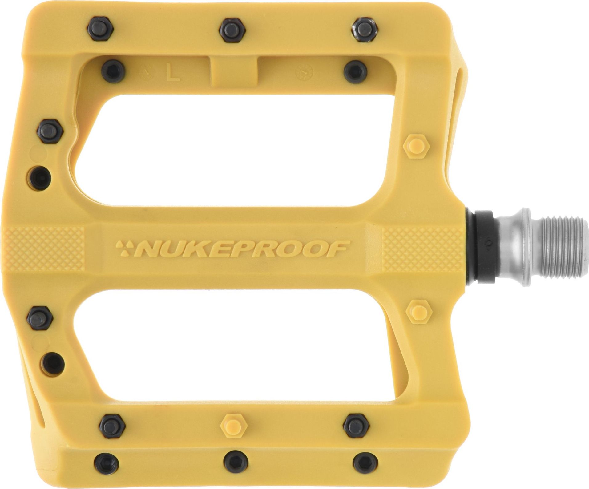 NUKEPROOF pedály NEUTRON EVO Flat mustard