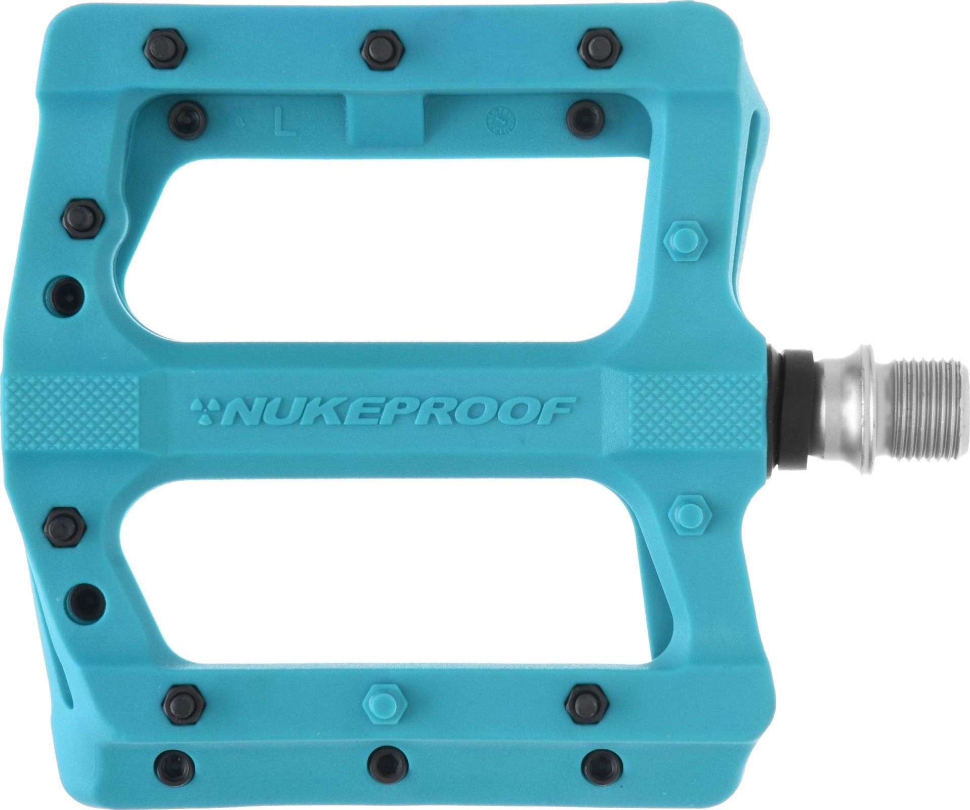 NUKEPROOF pedály NEUTRON EVO Flat tyrkys