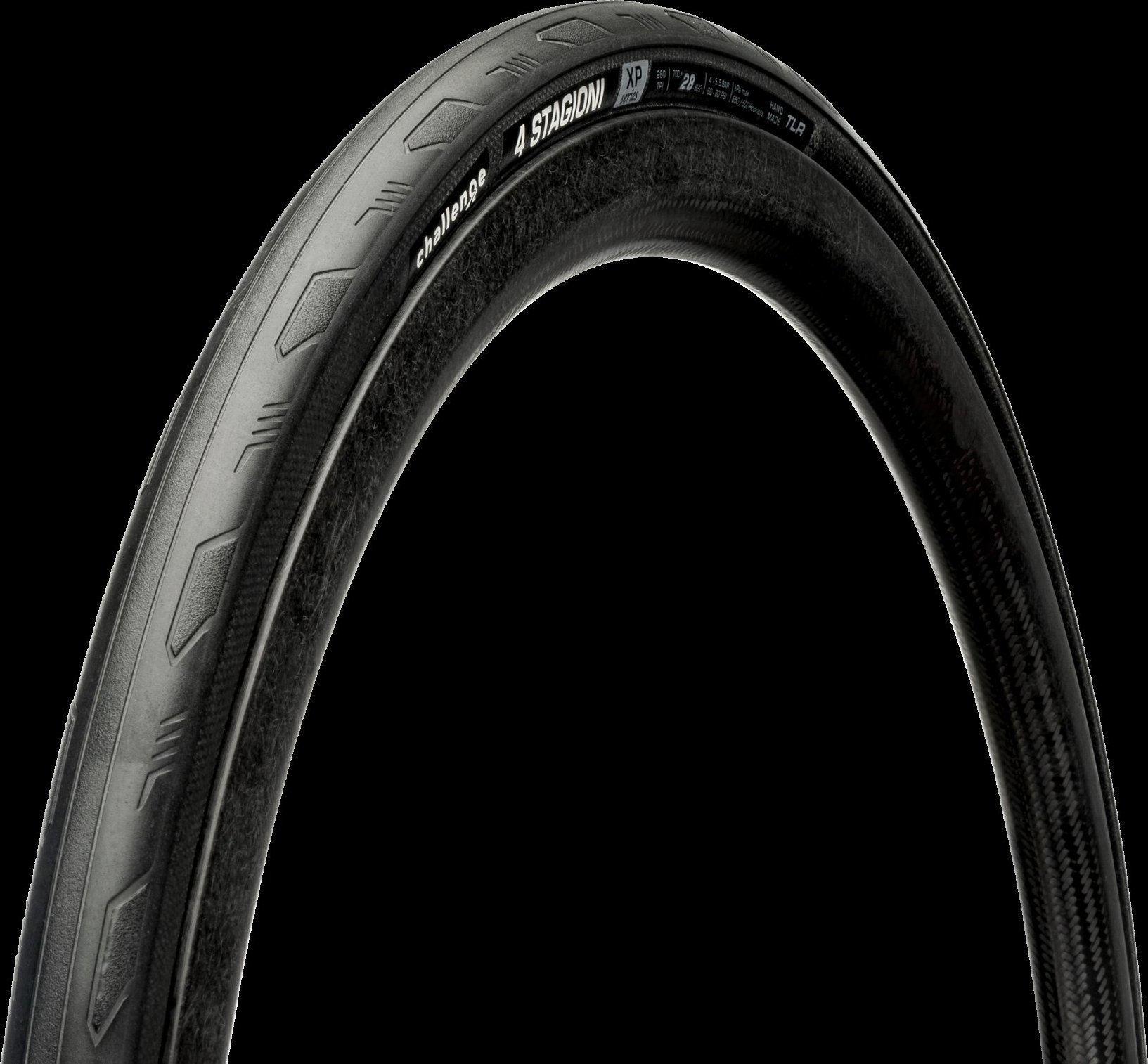 CHALLENGE plášť 4 STAGIONI TLR 700x28 černá