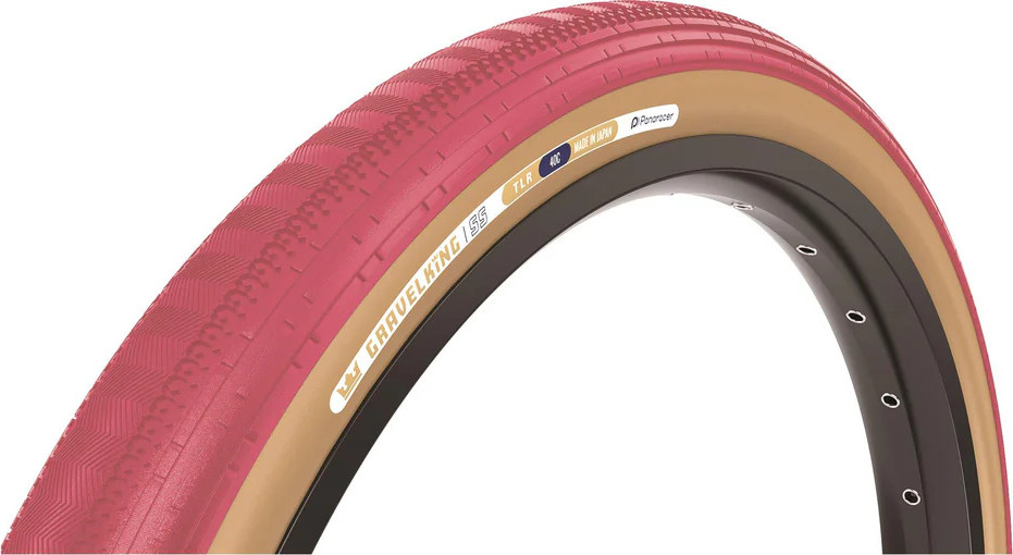 PANARACER plášť GRAVELKING SS 700x40 cranberry/hnědá