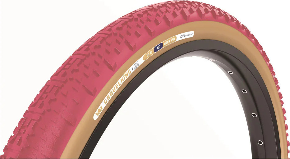 PANARACER plášť GRAVELKING X1 700x40 cranberry/hnědá