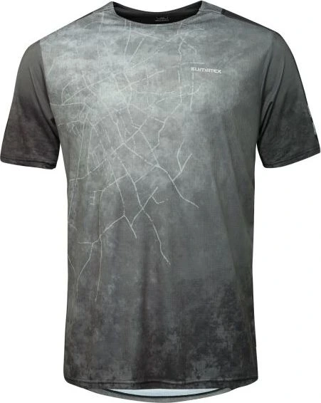 Pánské MTB triko KLIMATEX Math šedá Velikost: 2XL