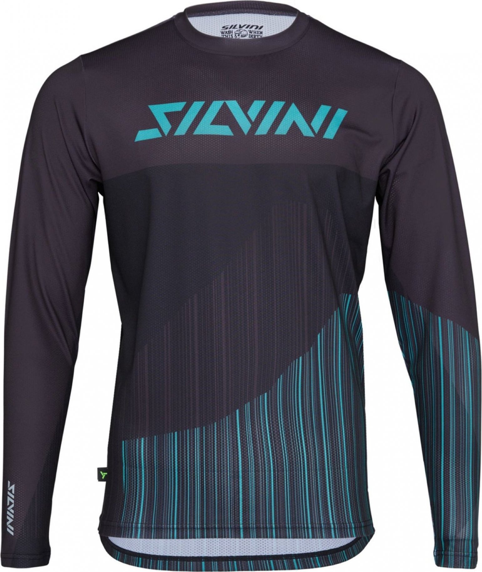 Pánský enduro dres silvini ello černá/modrá s