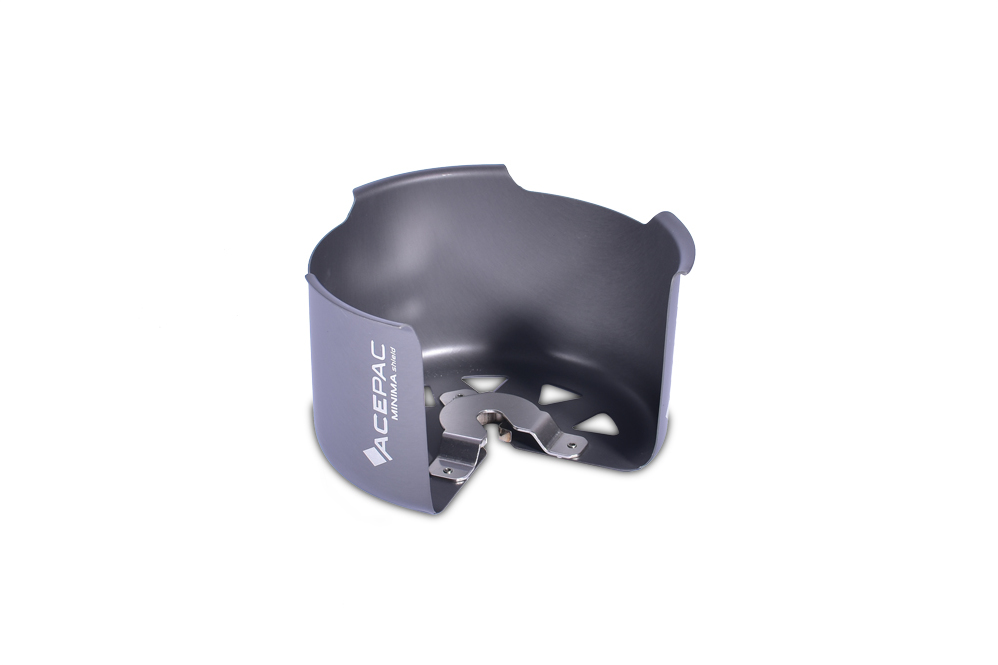 Závětří na vařič ACEPAC Minima Shield šedá